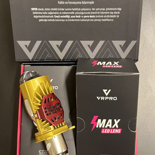 VRPro Lazer Mercekli H4 LED Far Ampulü