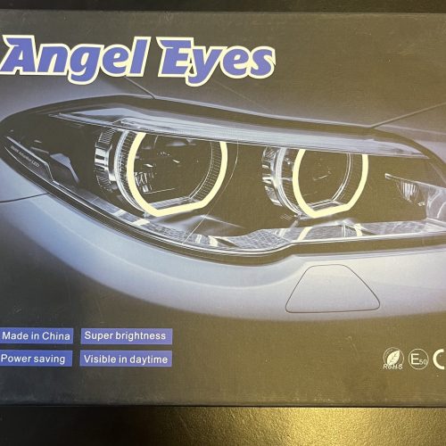 BMW E46 Angel Takımı Beyaz Sarı