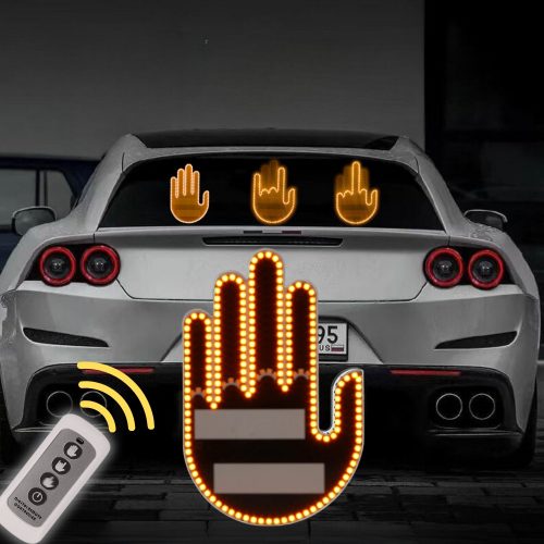 Kumandalı Orta Parmak LED