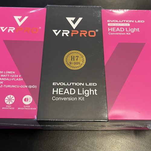 VRPro Evolution H7 LED Far Ampulü Kumandalı Modlu