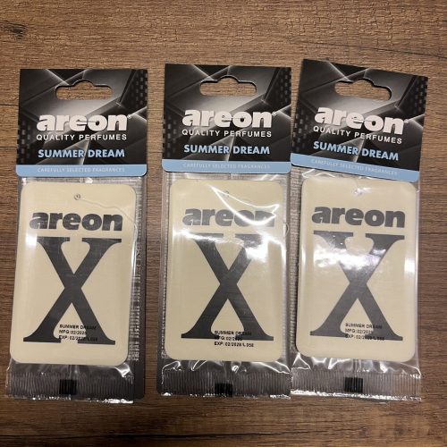 Areon X Summer Dream (Beyaz) Araç Kokusu 3 Adet