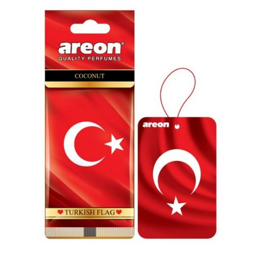 Areon Türk Bayrağı Araç Kokusu Coconut