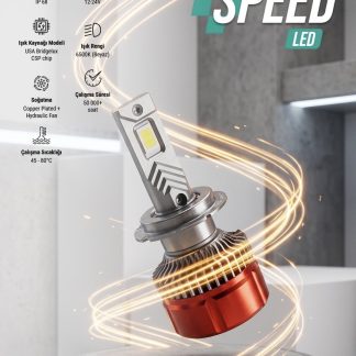 VRPro Speed H7 Led Far Ampulü