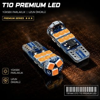 Tiryaki Oto T10 Amber Led Park Ampulü